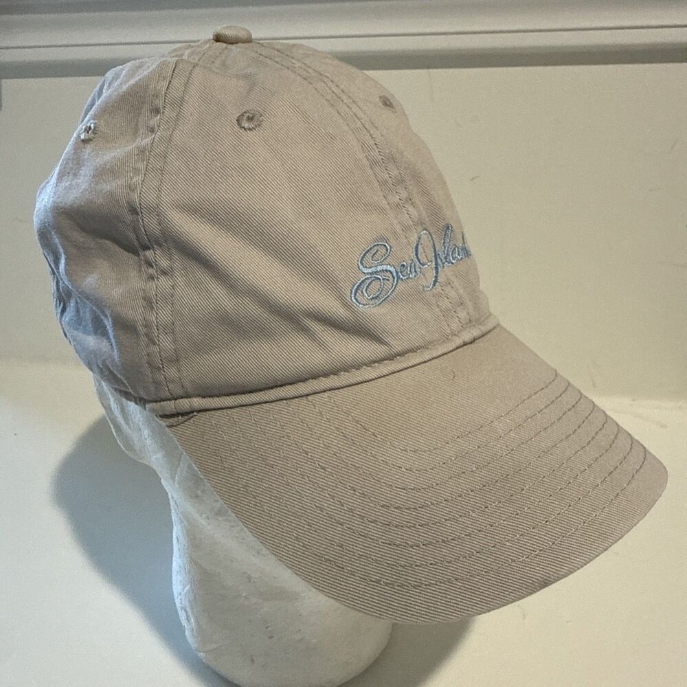 Sea Island Hat Cap Strap Back Embroidered Golf Classic Mens Cloister SSI GEORGIA